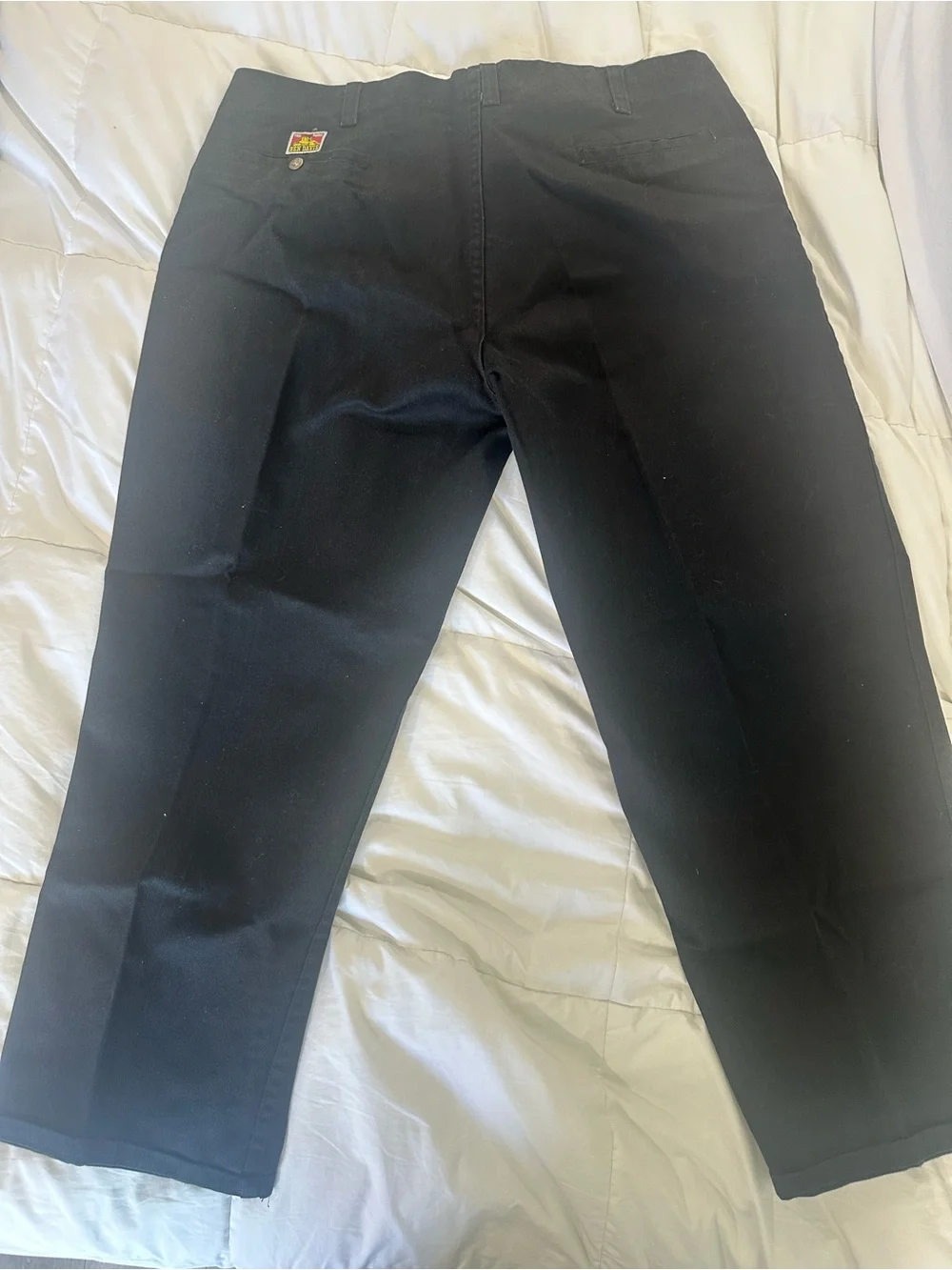 Ben Davis Black Straight-Leg Chinos